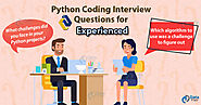 Python Programming Interview Questions [2019] - Crack your Coding Interviews - DataFlair
