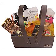 Chocolate Basket Gift in India – Zoroy
