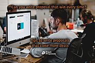Proposal Writing - Fresh Proposals