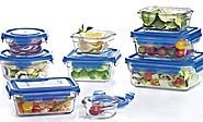 18 pc Glasslock food storage Containers