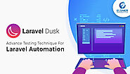 Laravel Automation, Browse Testing using Laravel Dusk