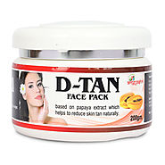 D-Tan Face Pack | Skin Care Facial Kit | 200gm