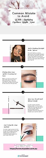 Common Mistake to Avoid While Applying Eyeliner Right Now | Piktochart Visual Editor
