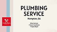 Plumbing Service Hampton, GA