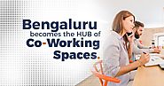 Bengaluru Becomes The Hub Of Co Working Space - Solocubes