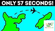 The Shortest 57-Second traveler Flight within the World