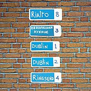 Dublin Street Sign Magnets - Home Décor Gift