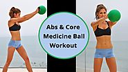 10-Min Medicine Ball Beginner Abs & Core Training