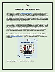 PPT - Why Choose Hostel School in Delhi? PowerPoint Presentation, free download - ID:10464683
