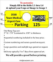 Parking Permit Rear View Mirror