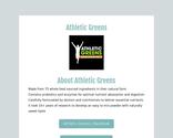 Athletic Greens - Tackk
