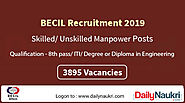 BECIL Recruitment 2020 - Sarkari Naukri
