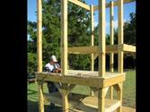 Building a Wooden Swingset