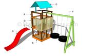 Build Your Own Wooden Swing Set From Plans