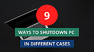 9 Ways to Shutdown Windows 10 PC in Different Scenarios