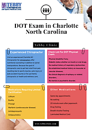 DOT Exam in Charlotte North Carolina