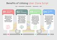 Benefits of utilizing Uber Clone Script