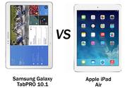 Samsung Galaxy Tab Pro 10.1 vs Apple iPad Air
