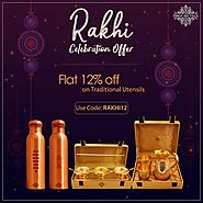 Flat 12% off on Traditional Utensils at IndianArtVilla