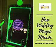 Hire Wedding Magic Mirror in Preston | Carey Events