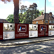 Excellent Construction Site Hoarding Boards in UK