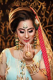 Affordable Engagement Makeup for Bride