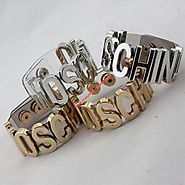 Moschino Logo Women Transparent Bracelets