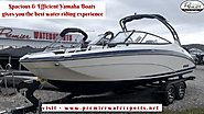 Spacious & Efficient Yamaha Boats gives you the best water riding experience