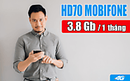 Cách đăng ký gói HD70 Mobifone có ngay 3.8GB giá chỉ 70.000đ/tháng