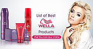List of Best Wella Professional Products that You Can Buy Online