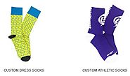 Custom Designed Stylish Cotton Socks