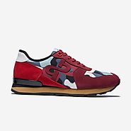 Red Shoes - Men - Women - Red Casual Sneakers - 50% Off Sale