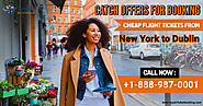 Catch Offers for Booking Cheap Flight Tickets from New York to Dublin - My Air Ticket Booking