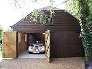 British Made Wooden Car Garages for Your Home - Since 1909!