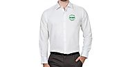Personalized embroidered shirt white | Embroidered Shirt White | Promotionalwears