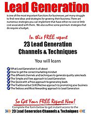 23 Lead Generation Channels & Techniques