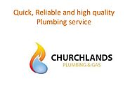 Quick, reliable and high quality plumbing service