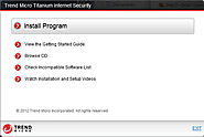 Installation Procedure for Trend Micro Security