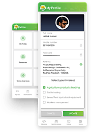 Farmers marketplace app in Andhra pradesh | Nextbrain Studio