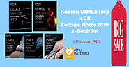 Kaplan USMLE Step 2 CK Lecture Notes 2019 5-book set​ | USMLEMaterials | Last USMLE Study Materials