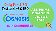 Osmosis is an efficient, enjoyable, and social way to learn.  Over 800 Prime Osmosis videos, Complete video coverage ...