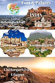 The marvelous forts and palace are from Mughal / rajput era