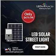 Install Best Solar Street Lights with LED Technology to Lighten Outdoor Places