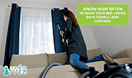 Know How Often to Wash Your Bed Linens, Bath Towels, and Curtains - Ecoverde Maids