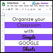 Google Sheets: Simple Sheets for Your Classroom - Surfing to Success