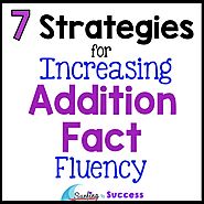 Addition Facts Strategies for Increasing Fluency - Surfing to Success