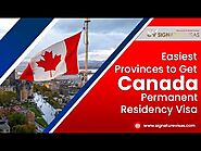 Easiest Provinces to Get Canada Permanent Residence Visa