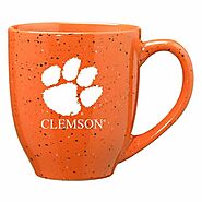 Clemson Speckled Orange Mug Classicgolfofthecarolinas