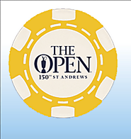 The Open 150th St Andrews Yellow Poker Chip Classicgolfofthecarolinas