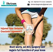 Surgery for anterior cruciate ligament... - Shriram Knee Replacement Center | Facebook